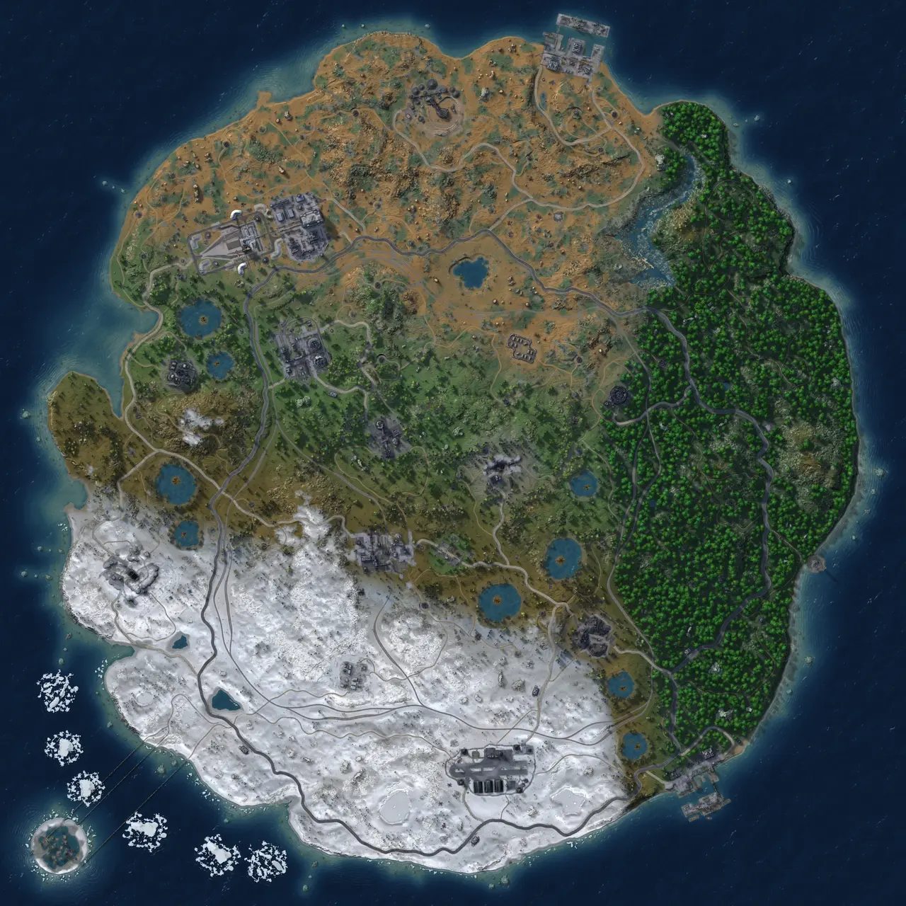 Rust Map: Custom Map