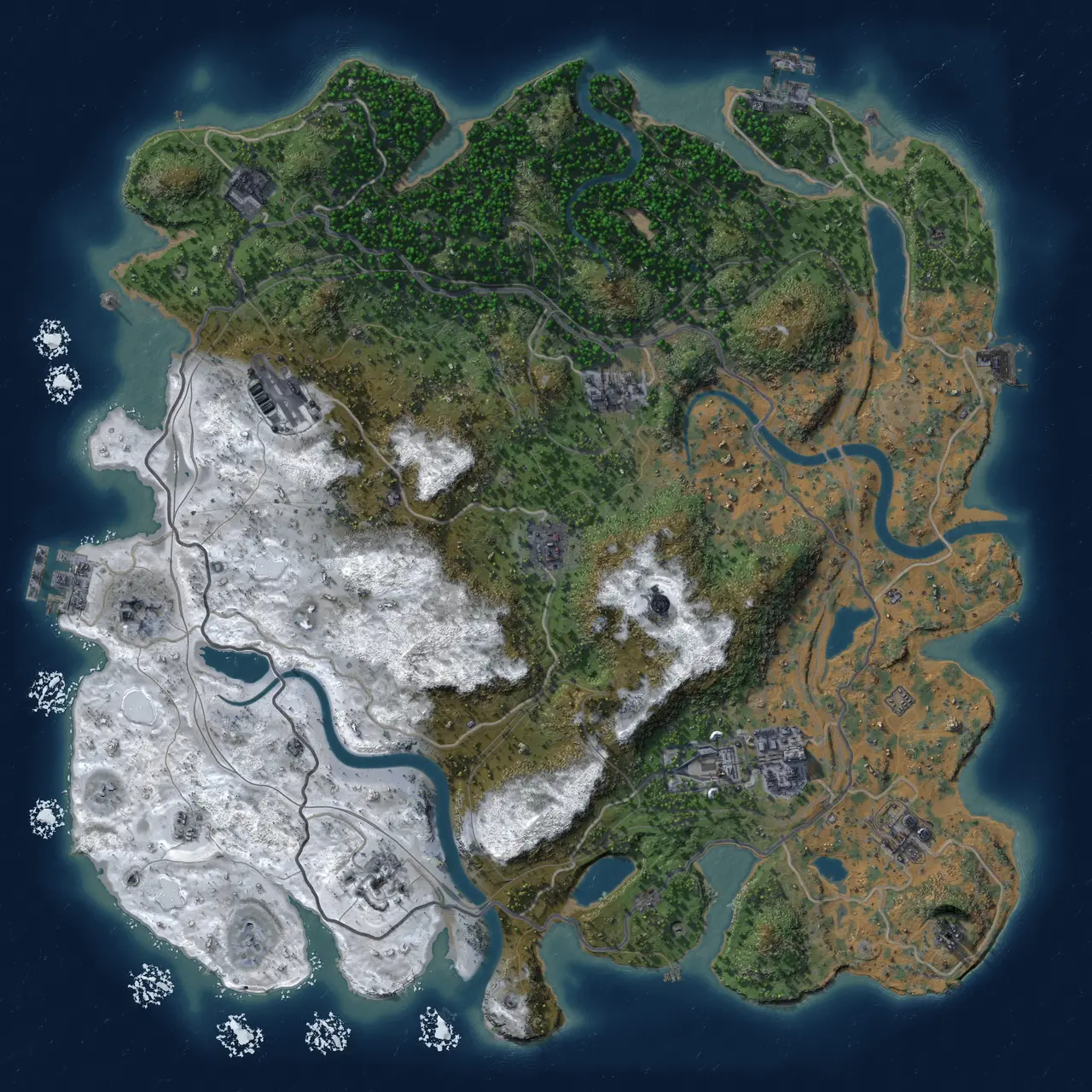 Rust Map: Custom Map