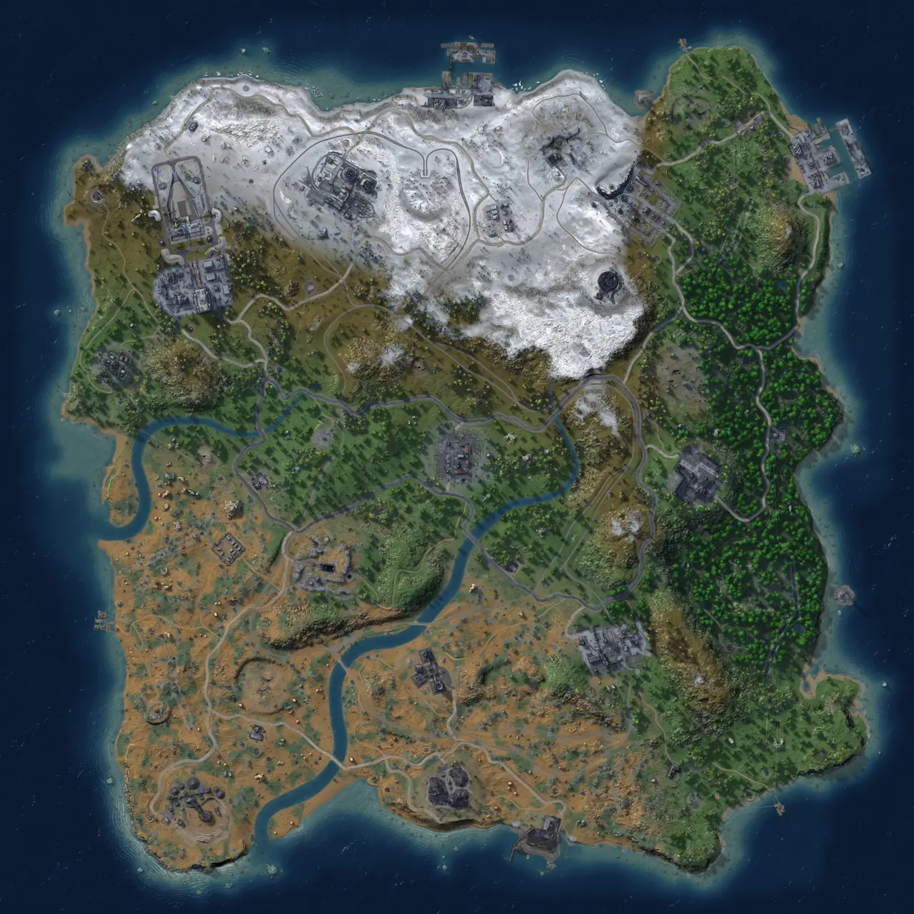 Rust Map: Custom Map