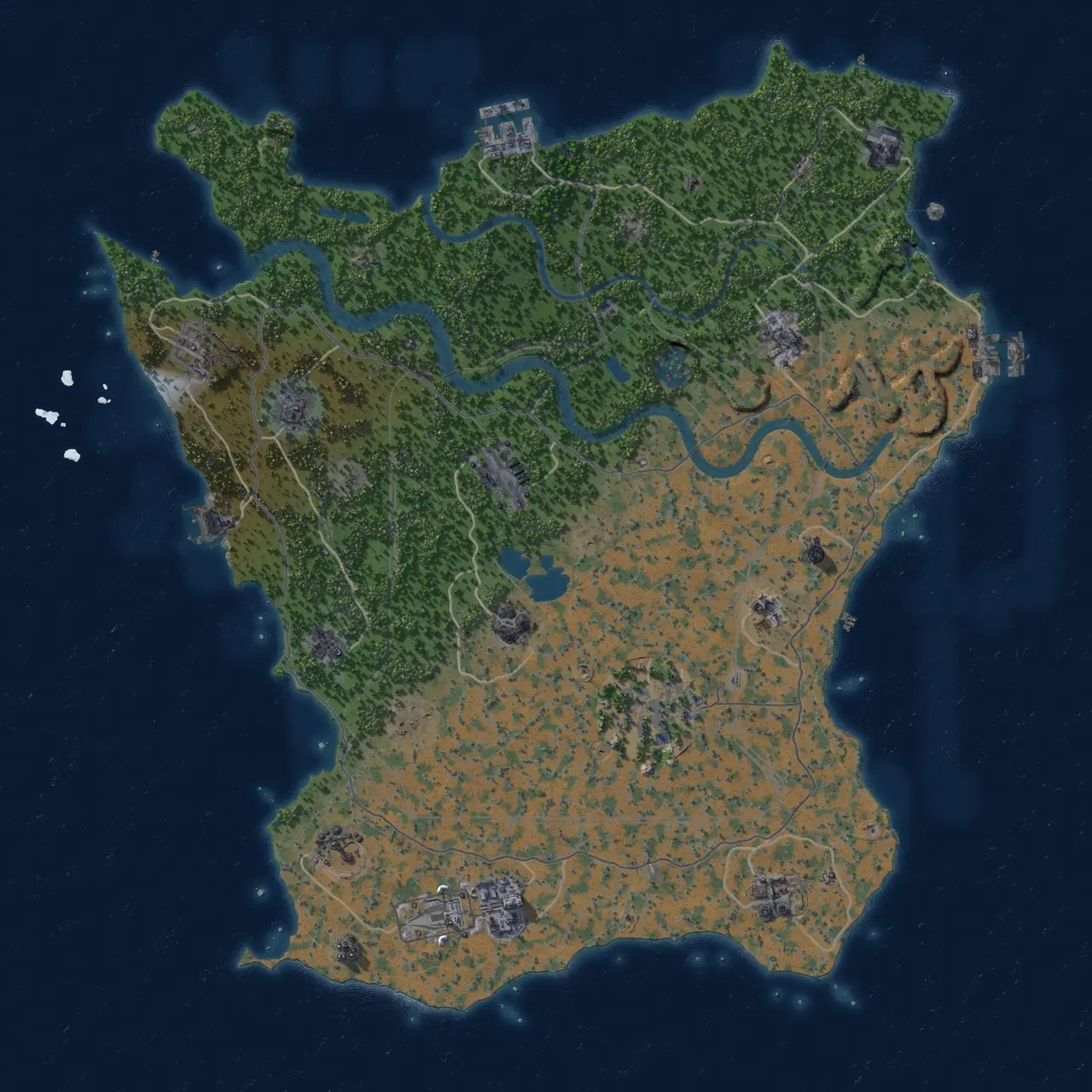 Rust Map: Custom Map