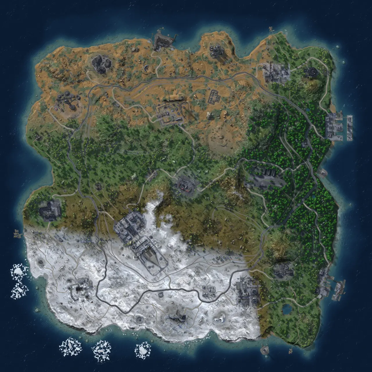 Rust Map: Custom Map