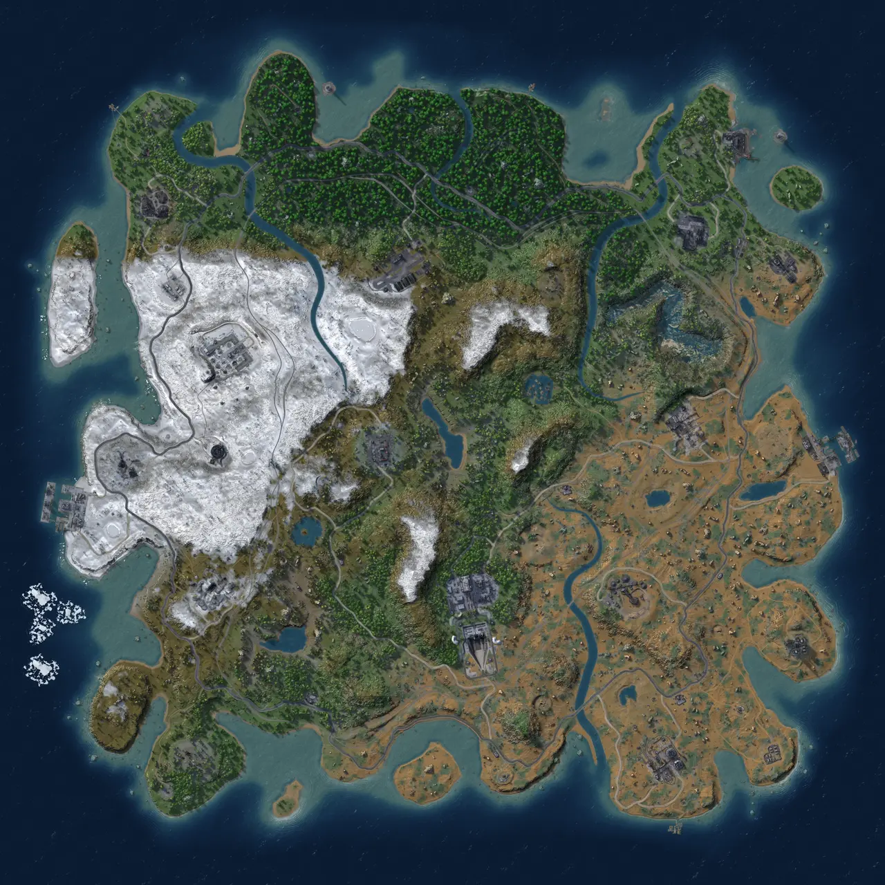 Rust Map: Custom Map