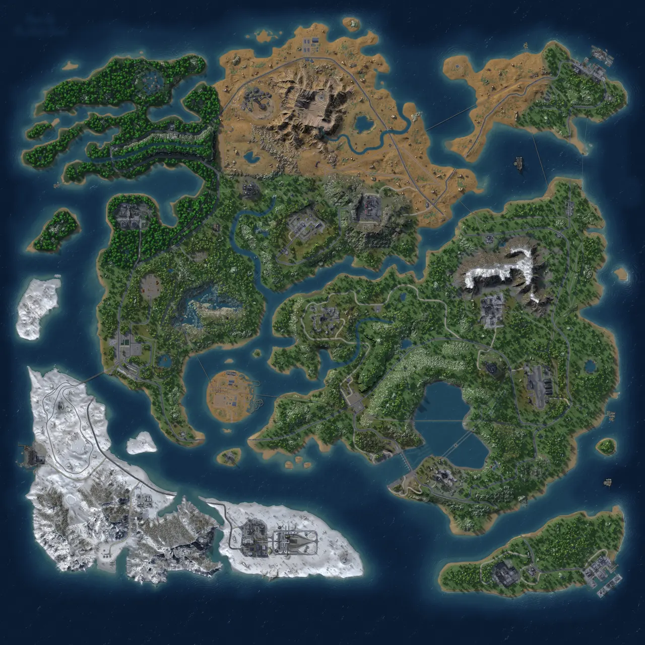 Rust Map: Custom Map