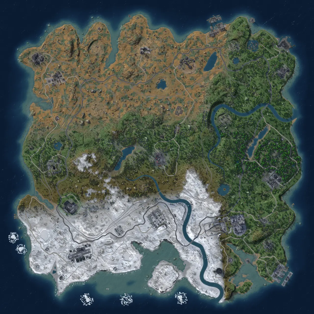 Rust Map: Custom Map