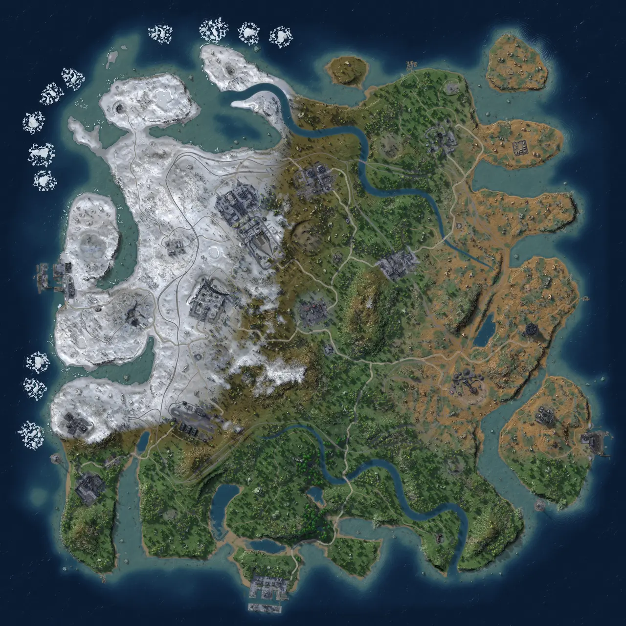 Rust Map: Custom Map
