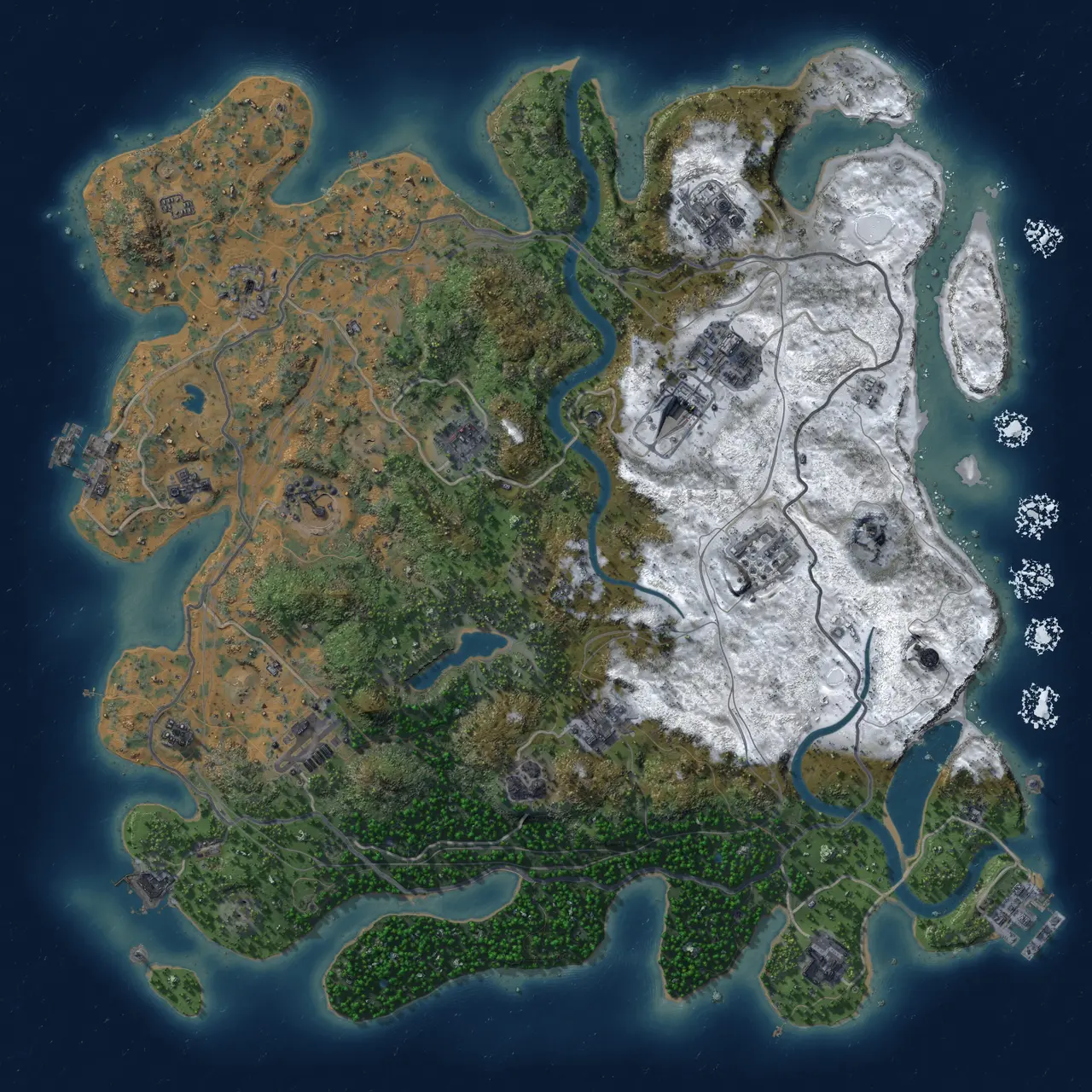 Rust Map: Custom Map