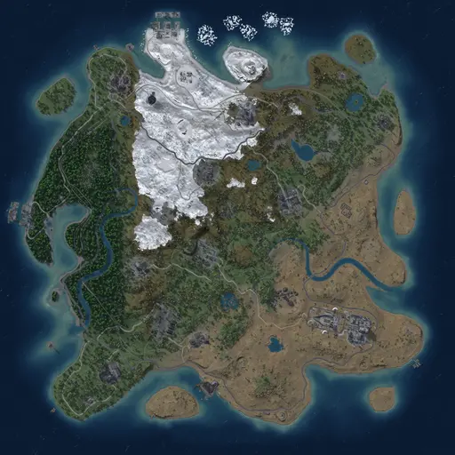 Thumbnail Rust Map: Custom Map