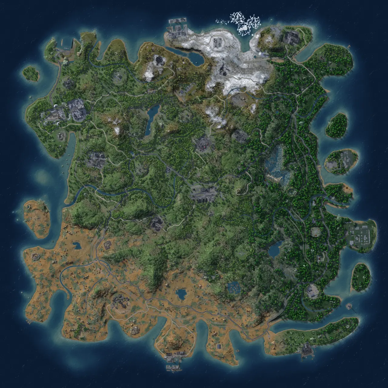 Rust Map: Custom Map
