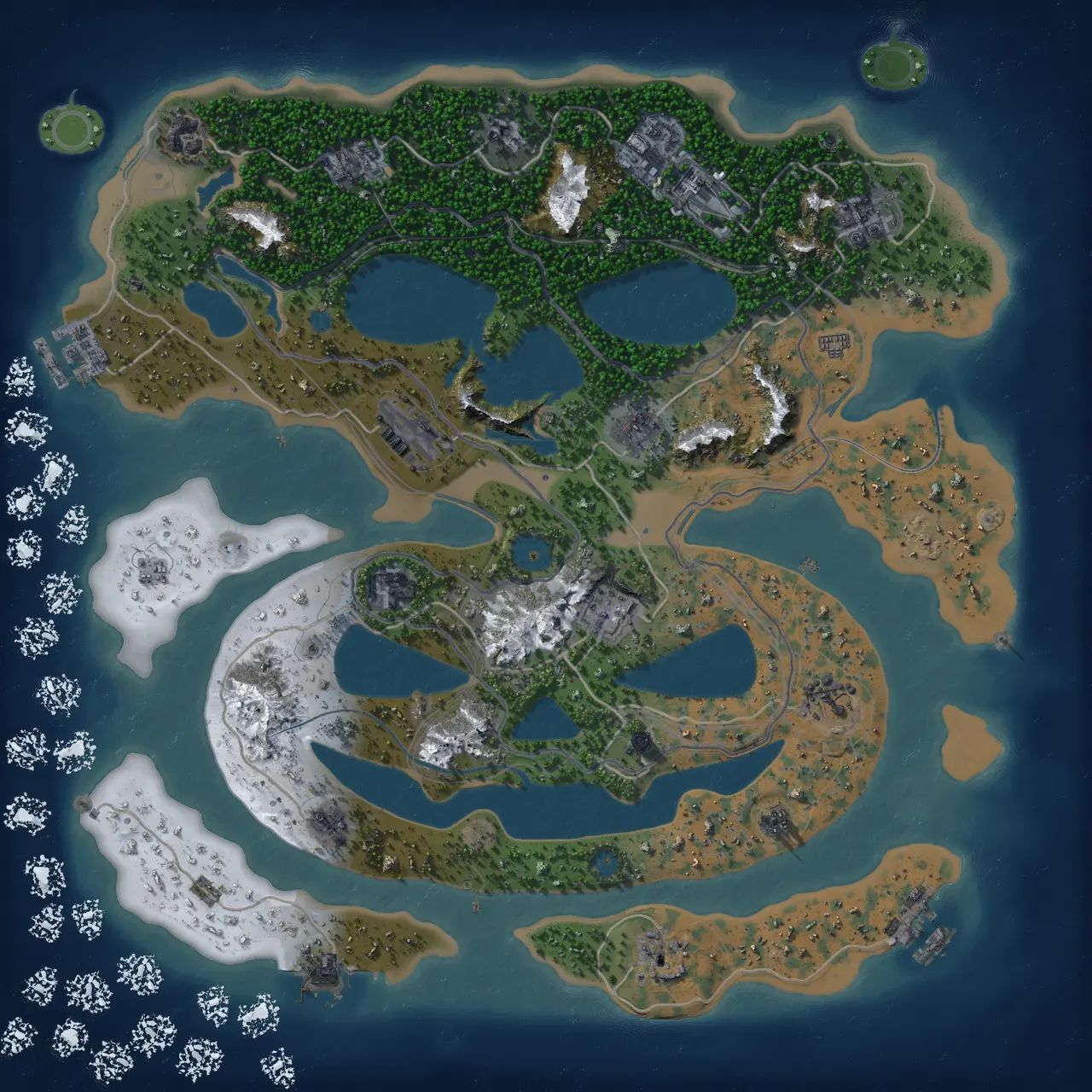 Rust Map: Custom Map