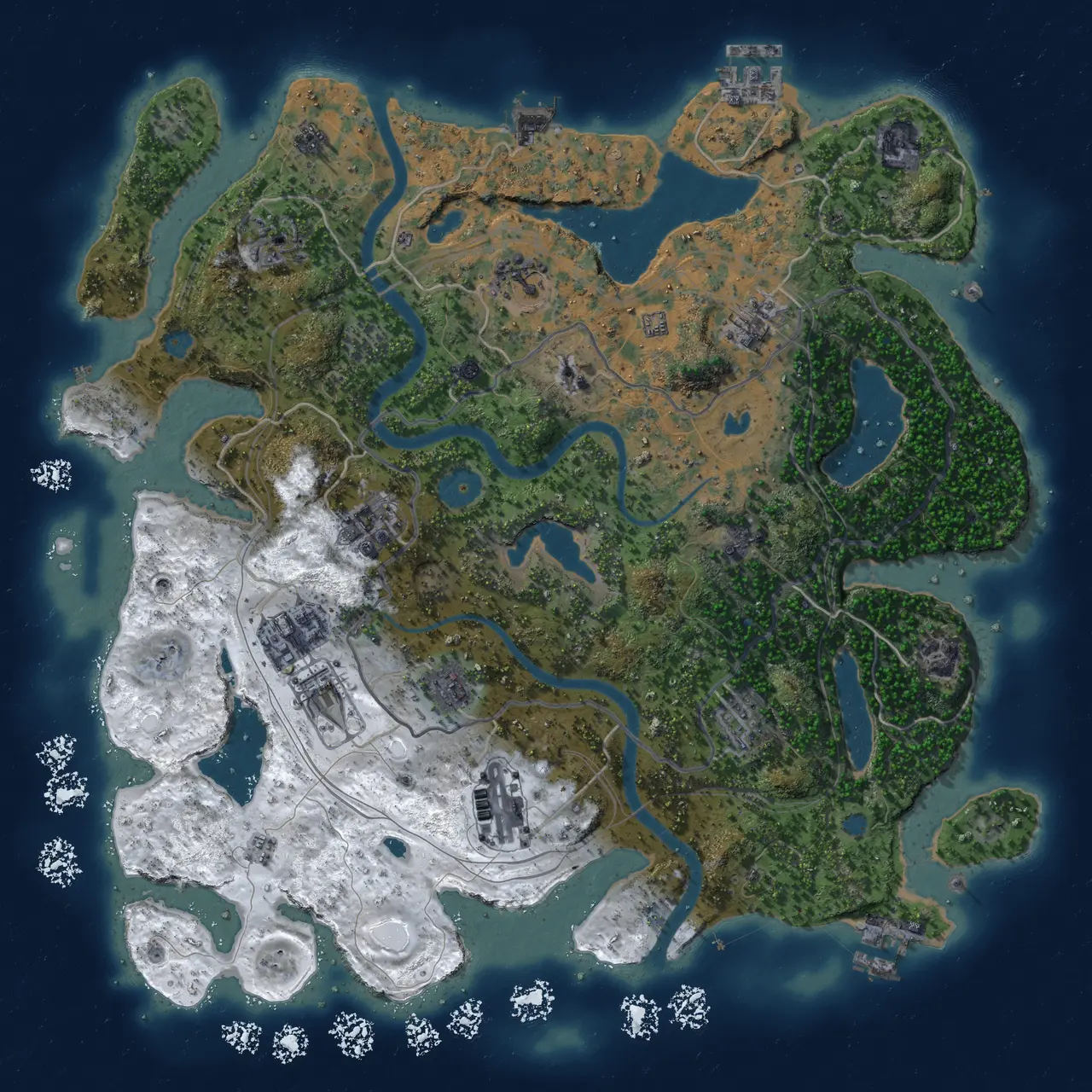 Rust Map: Custom Map