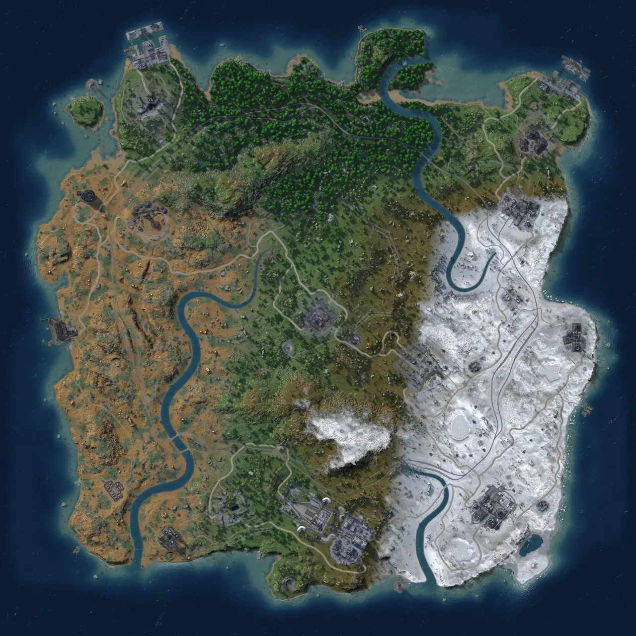 Rust Map: Custom Map