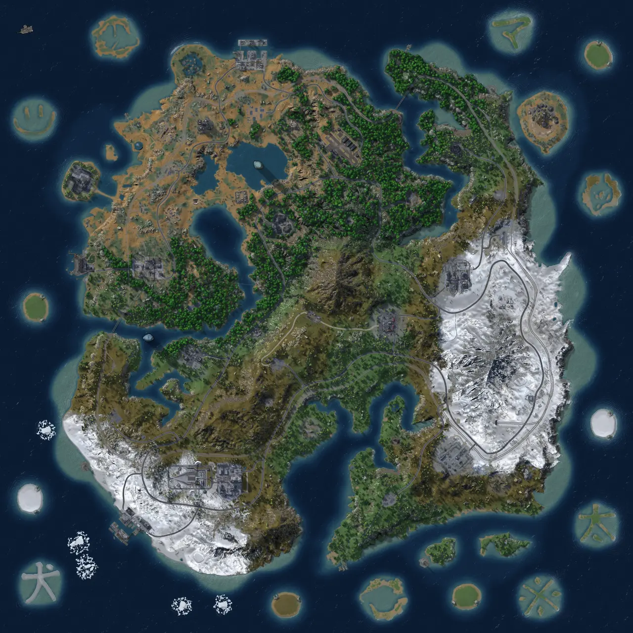 Rust Map: Custom Map