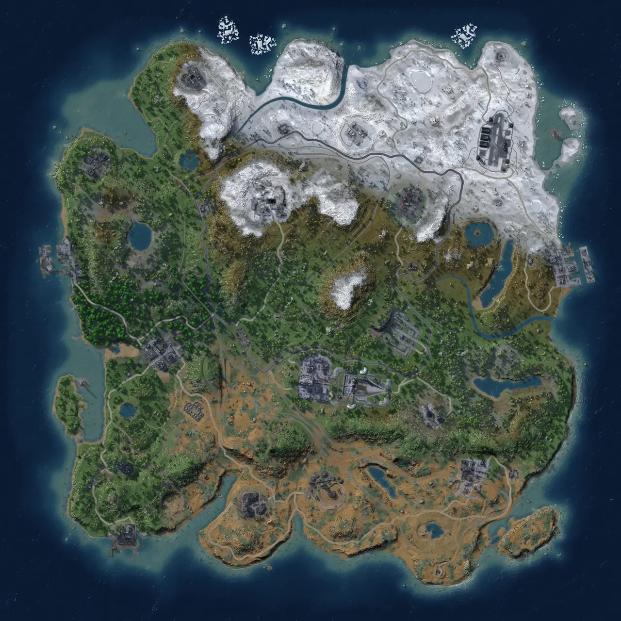 Rust Map: Custom Map