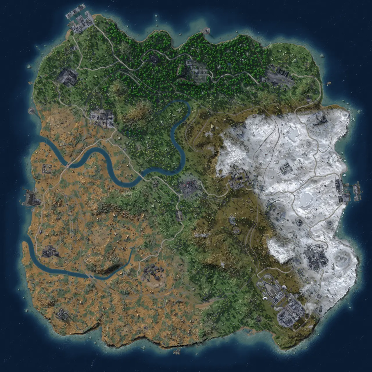 Rust Map: Custom Map