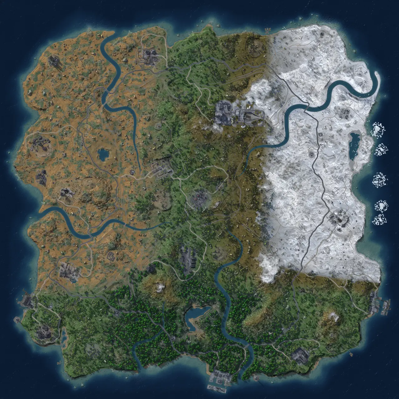 Custom Map :: Rust Map :: Just-Wiped
