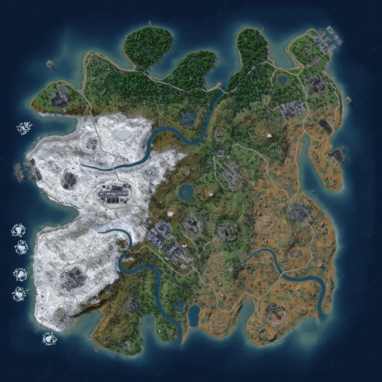 Custom Map :: Rust Map :: Just-Wiped