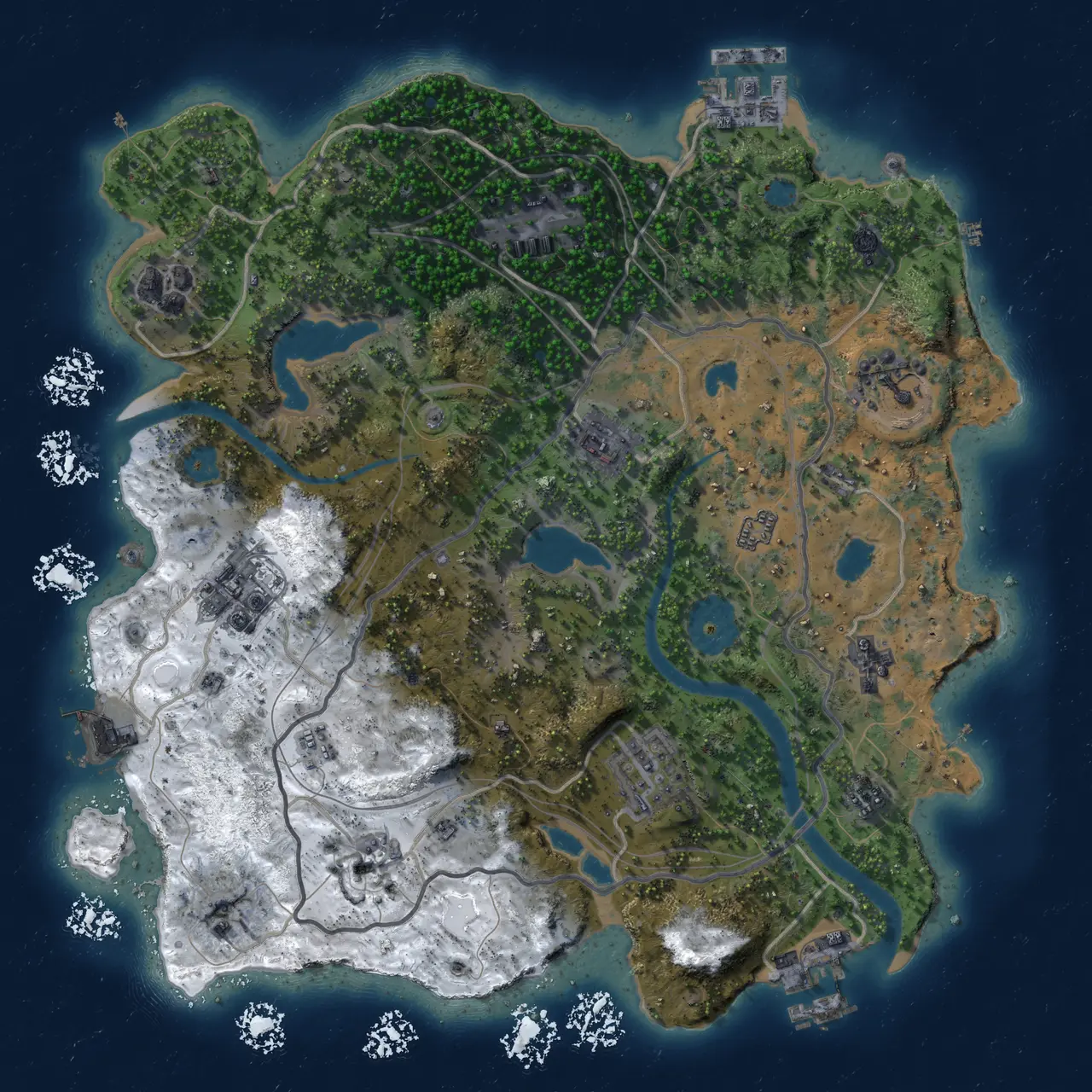 Rust Map: Custom Map