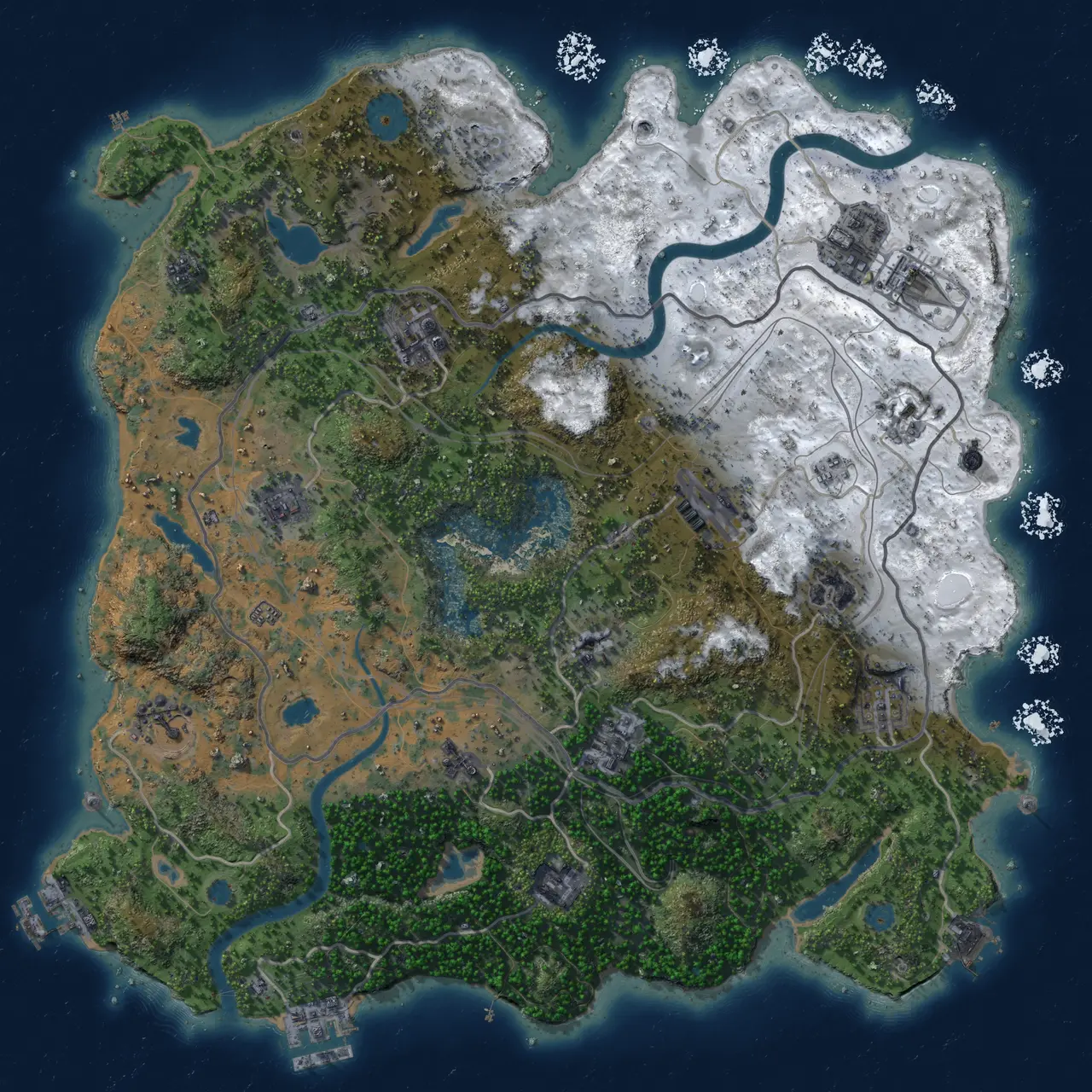 Rust Map: Custom Map