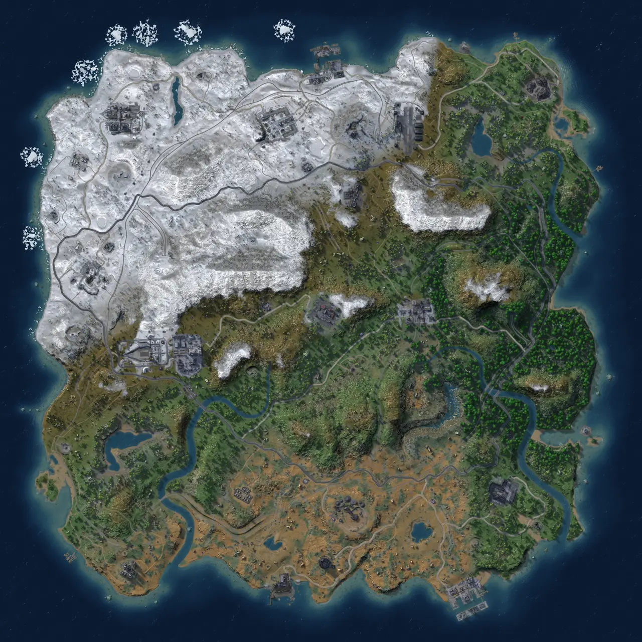 Rust Map: Custom Map