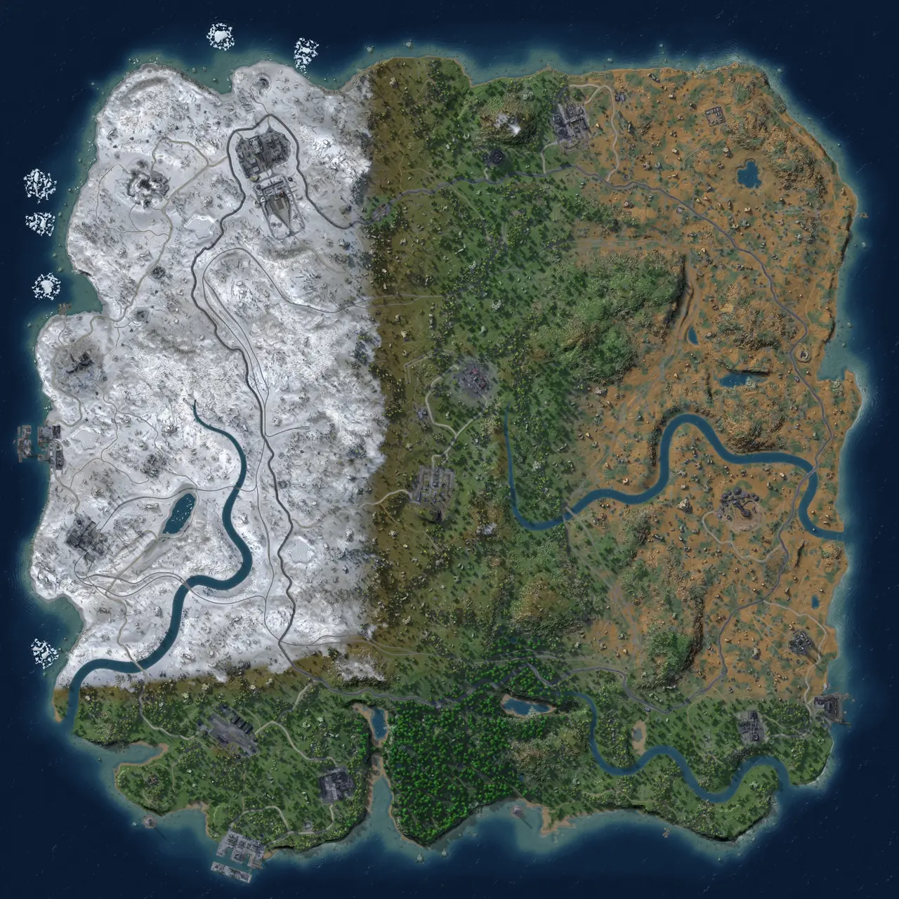 Rust Map: Custom Map