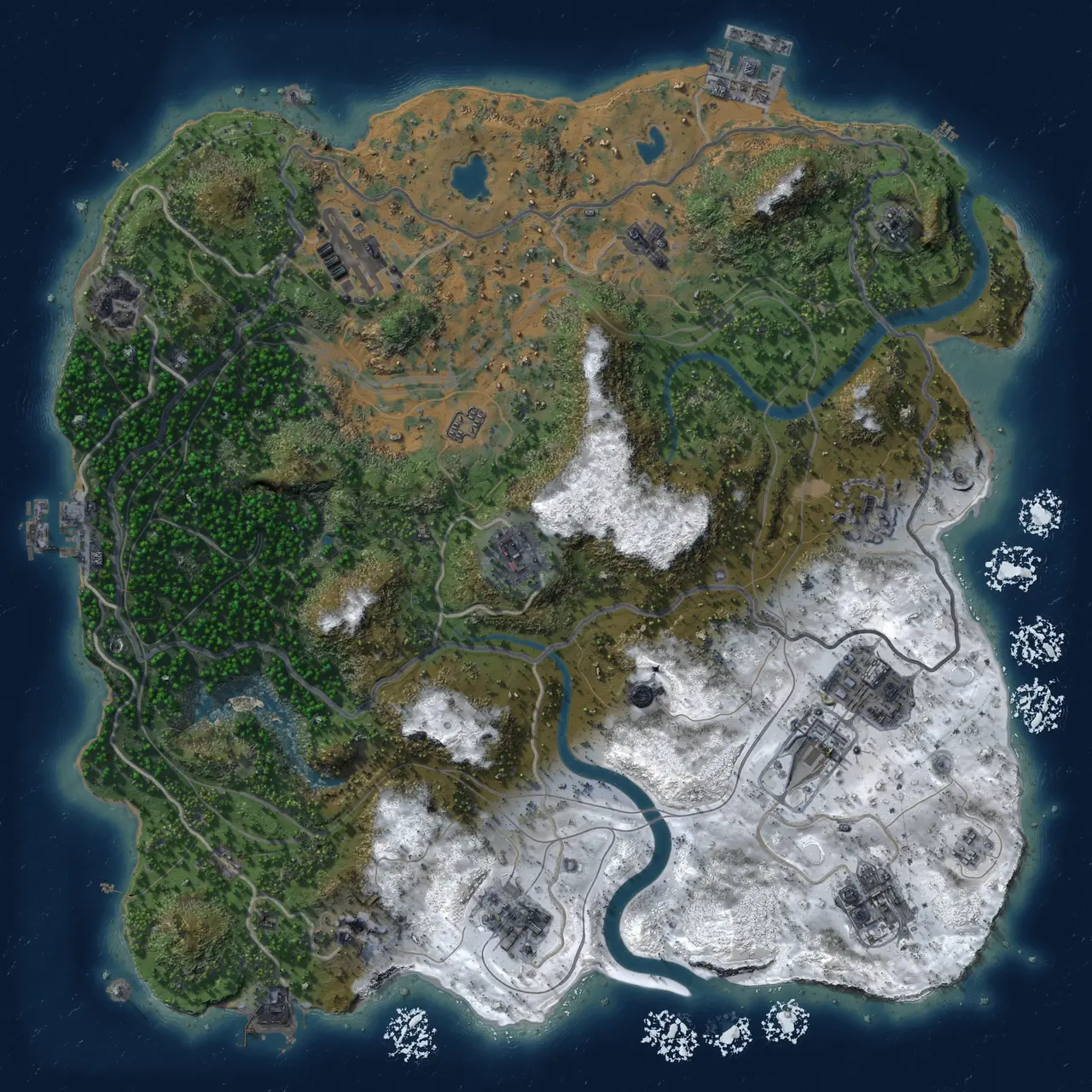 Rust Map: Custom Map