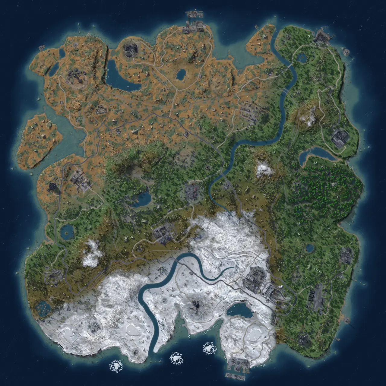 Rust Map: Custom Map