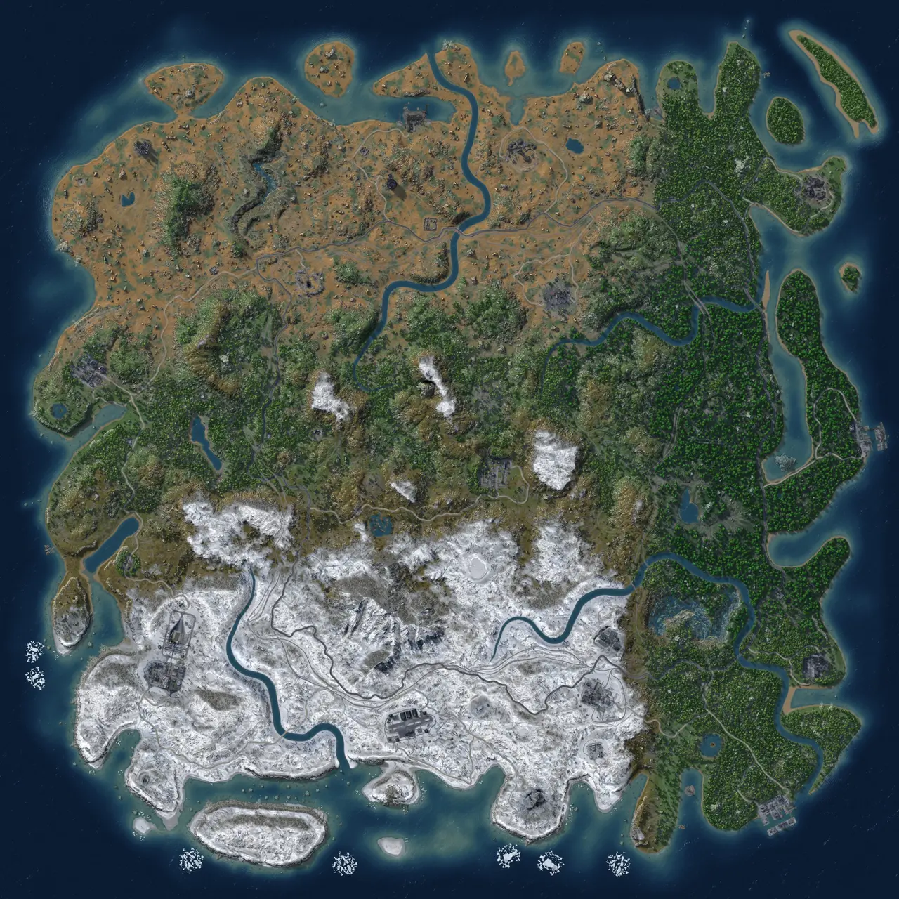 Rust Map: Custom Map
