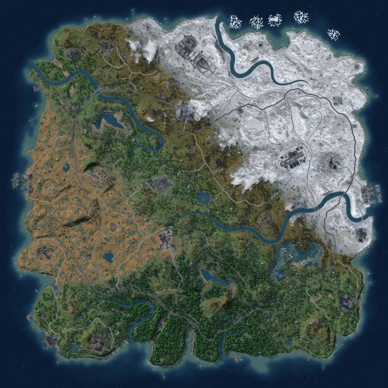 Rust Map: Custom Map
