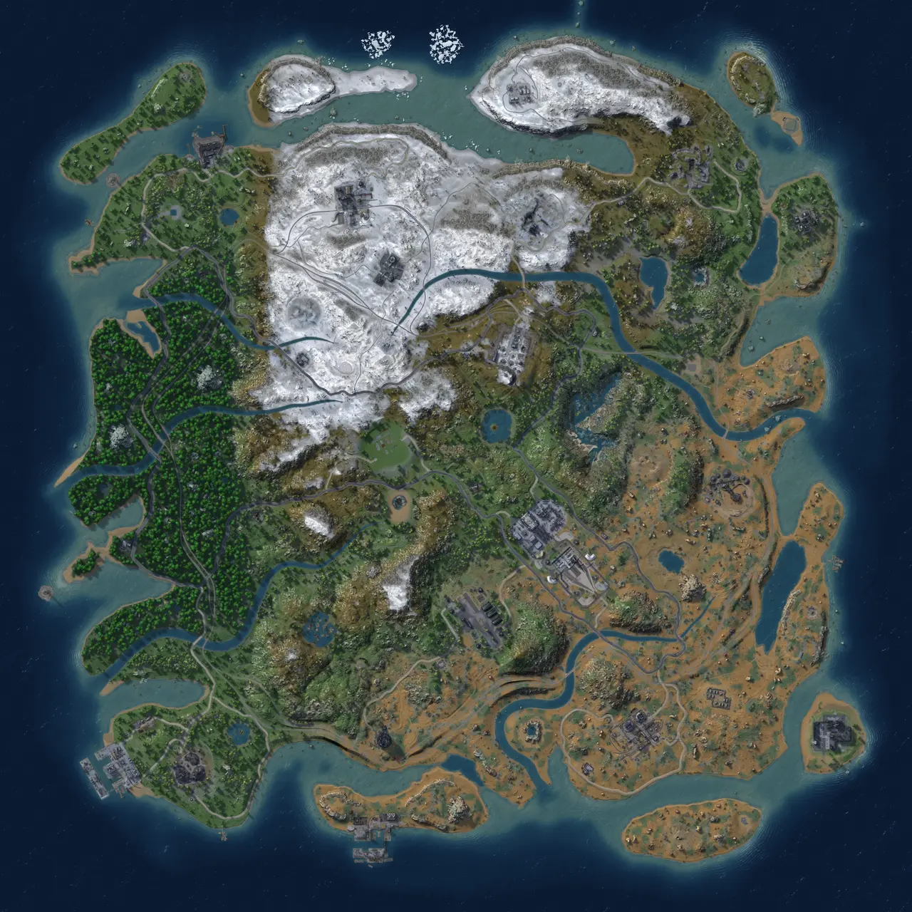 Rust Map: Custom Map