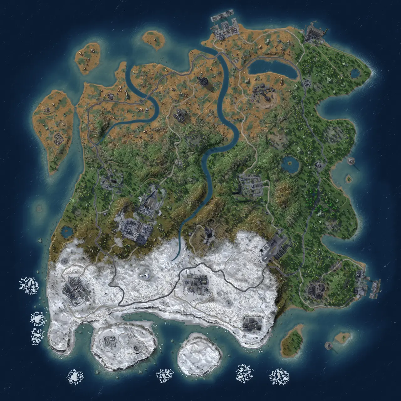 Rust Map: Custom Map