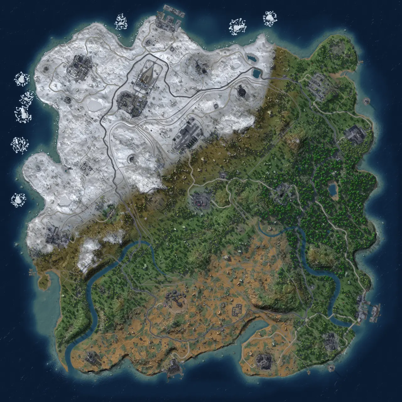 Rust Map: Custom Map
