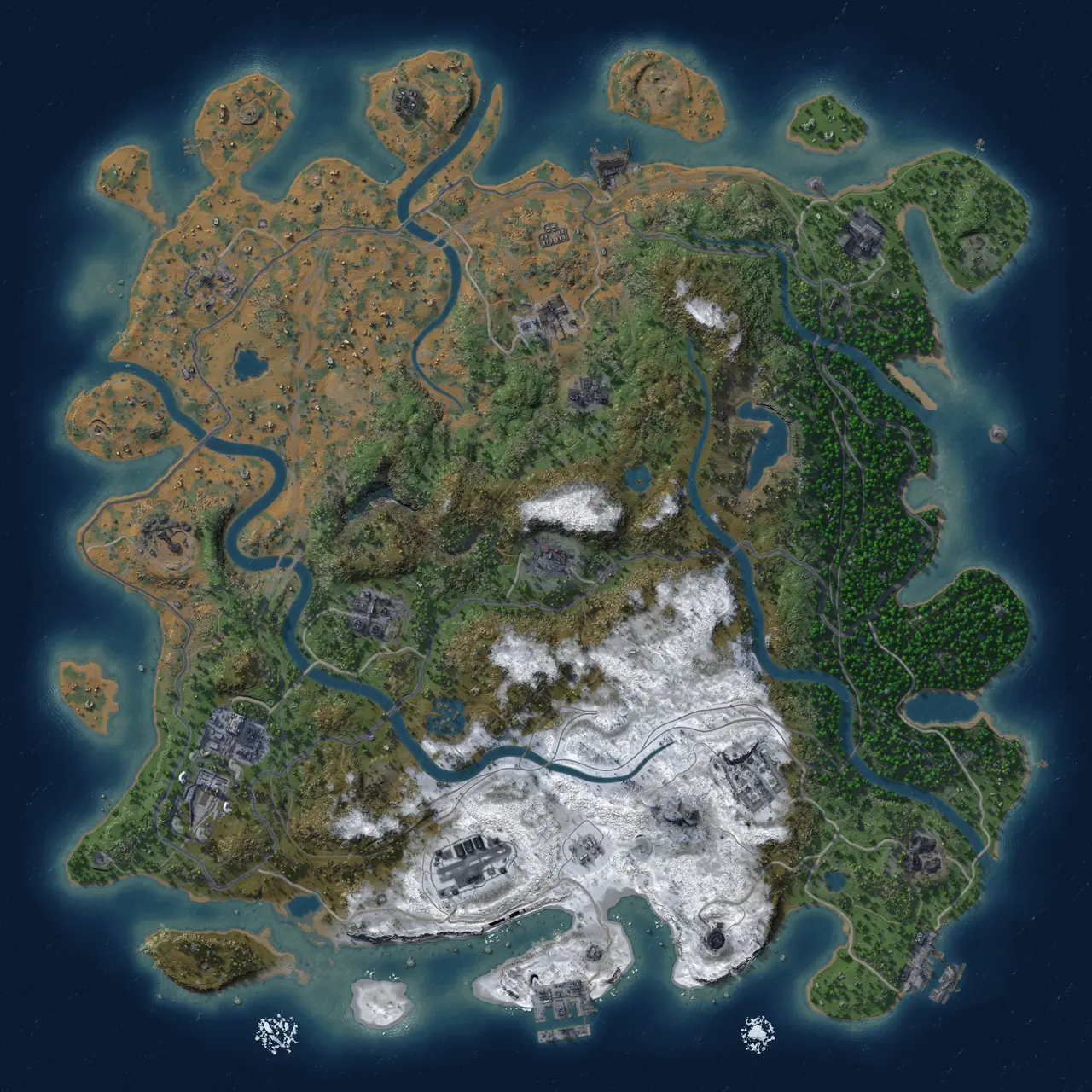Rust Map: Custom Map
