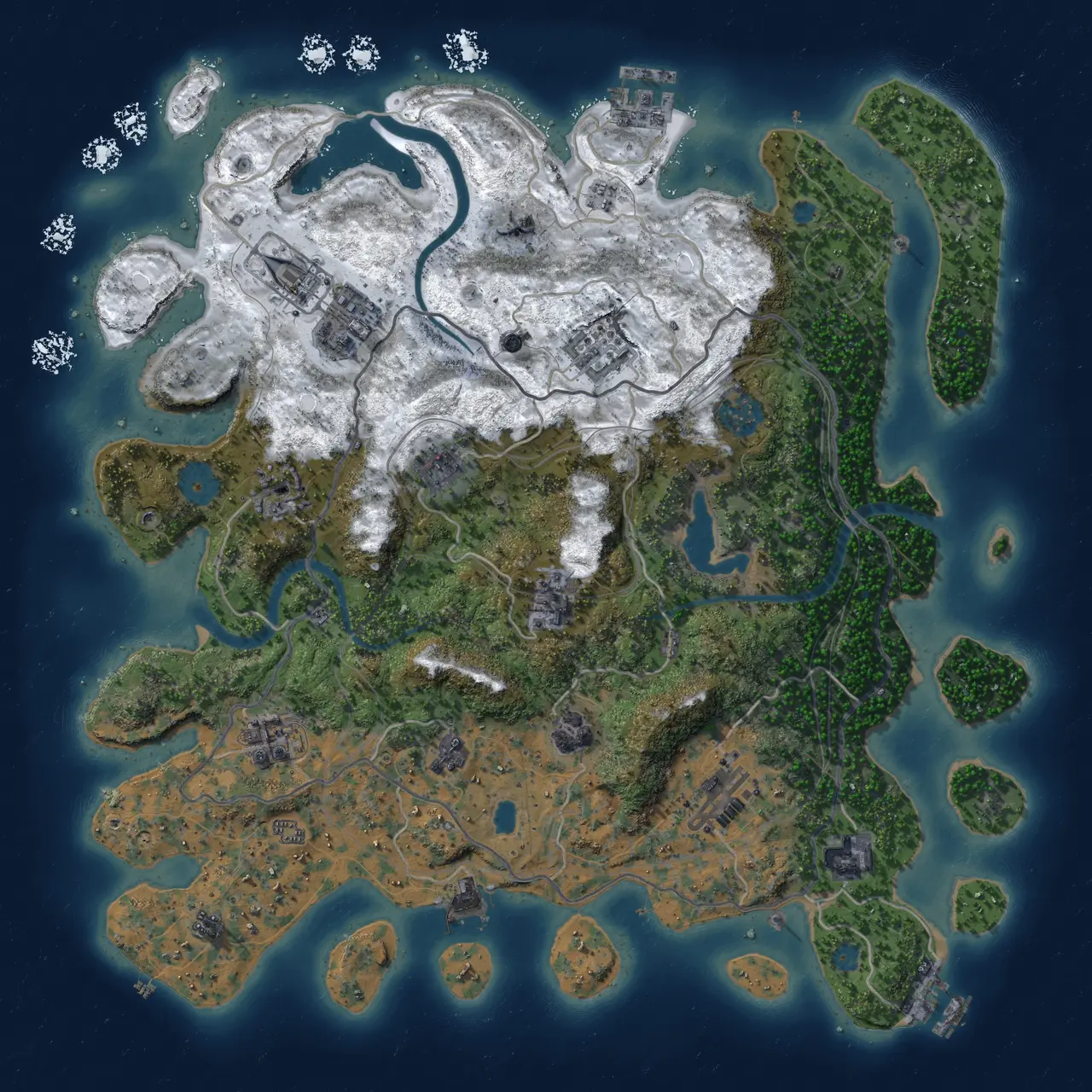 Rust Map: Custom Map