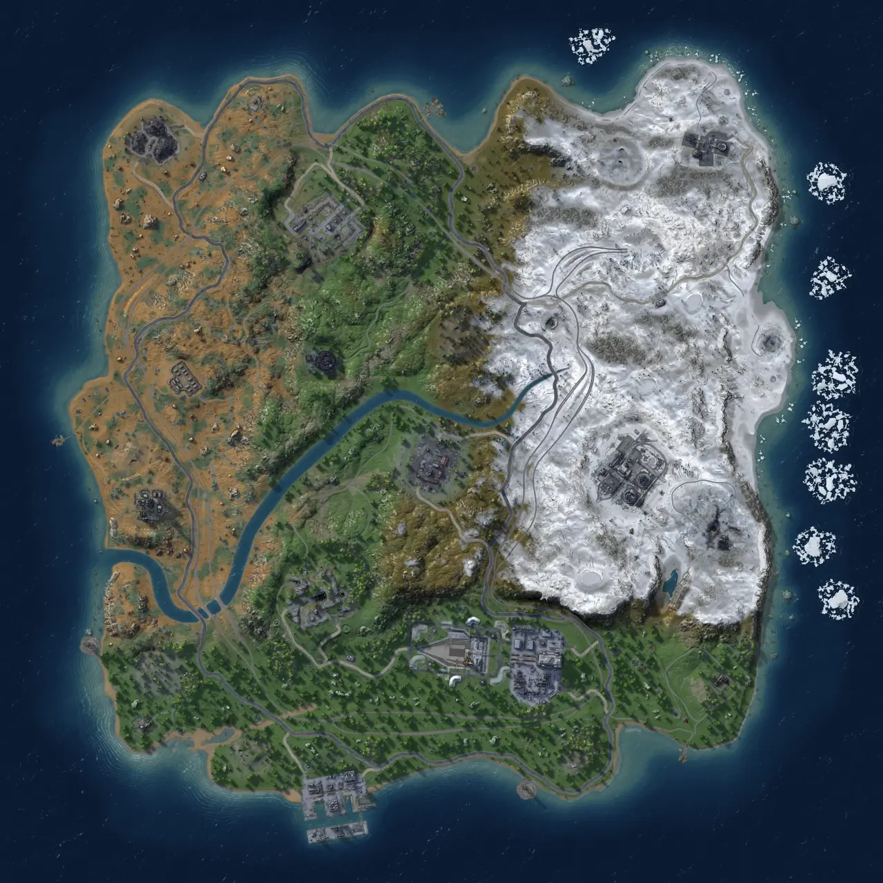 Rust Map: Custom Map