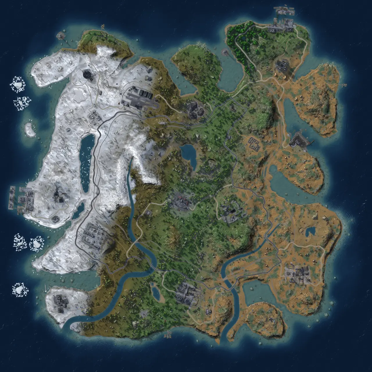 Rust Map: Custom Map