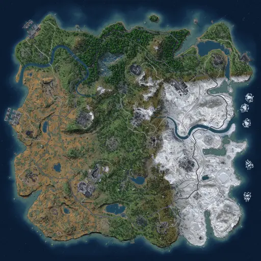 Thumbnail Rust Map: Custom Map