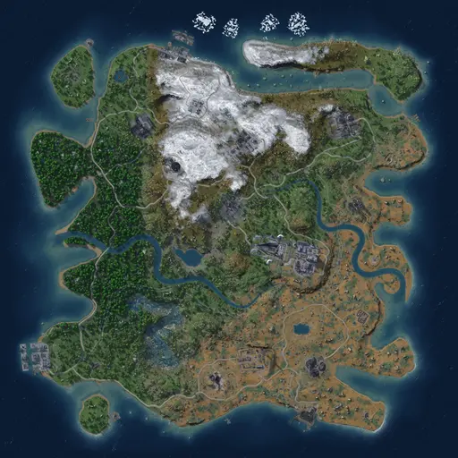 Thumbnail Rust Map: Custom Map
