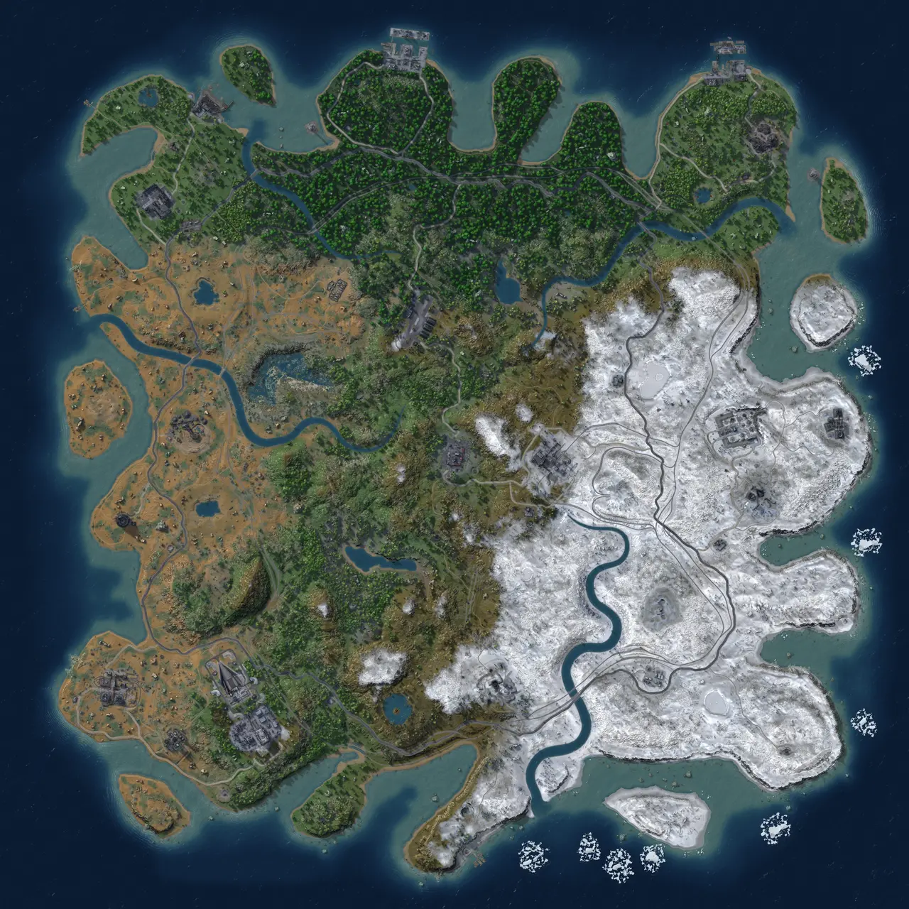 Rust Map: Custom Map