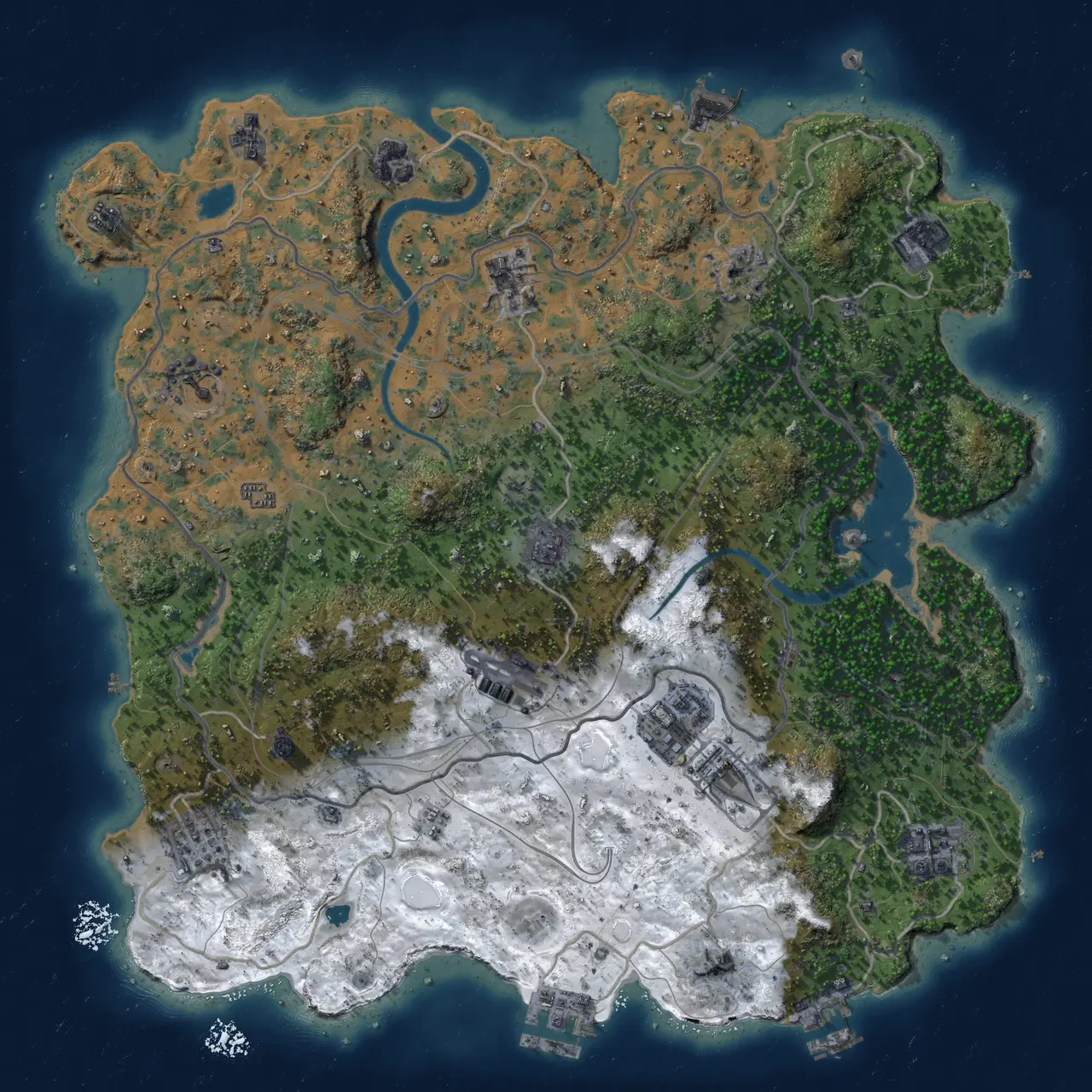 Rust Map: Custom Map