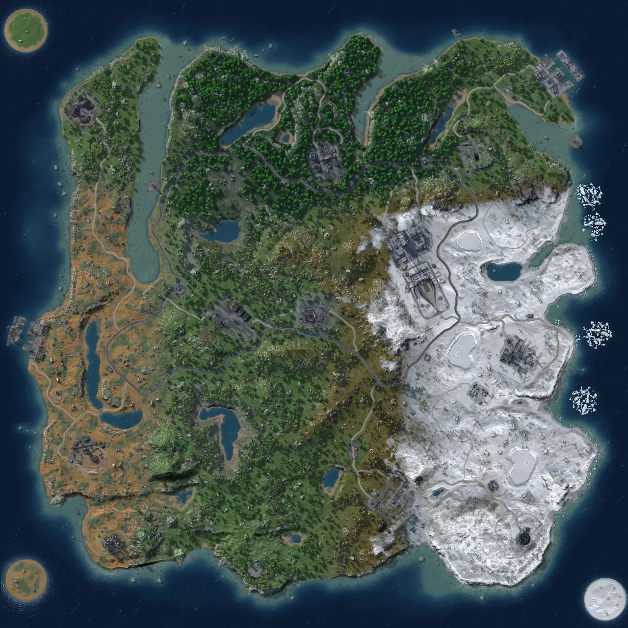 Rust Map: Custom Map