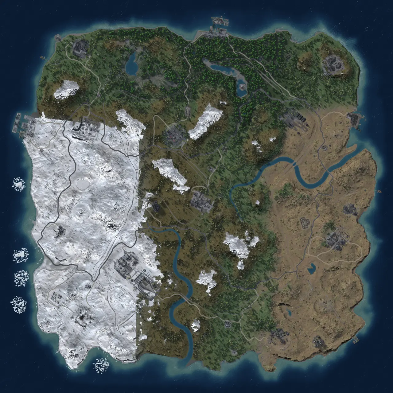 Rust Map: Custom Map