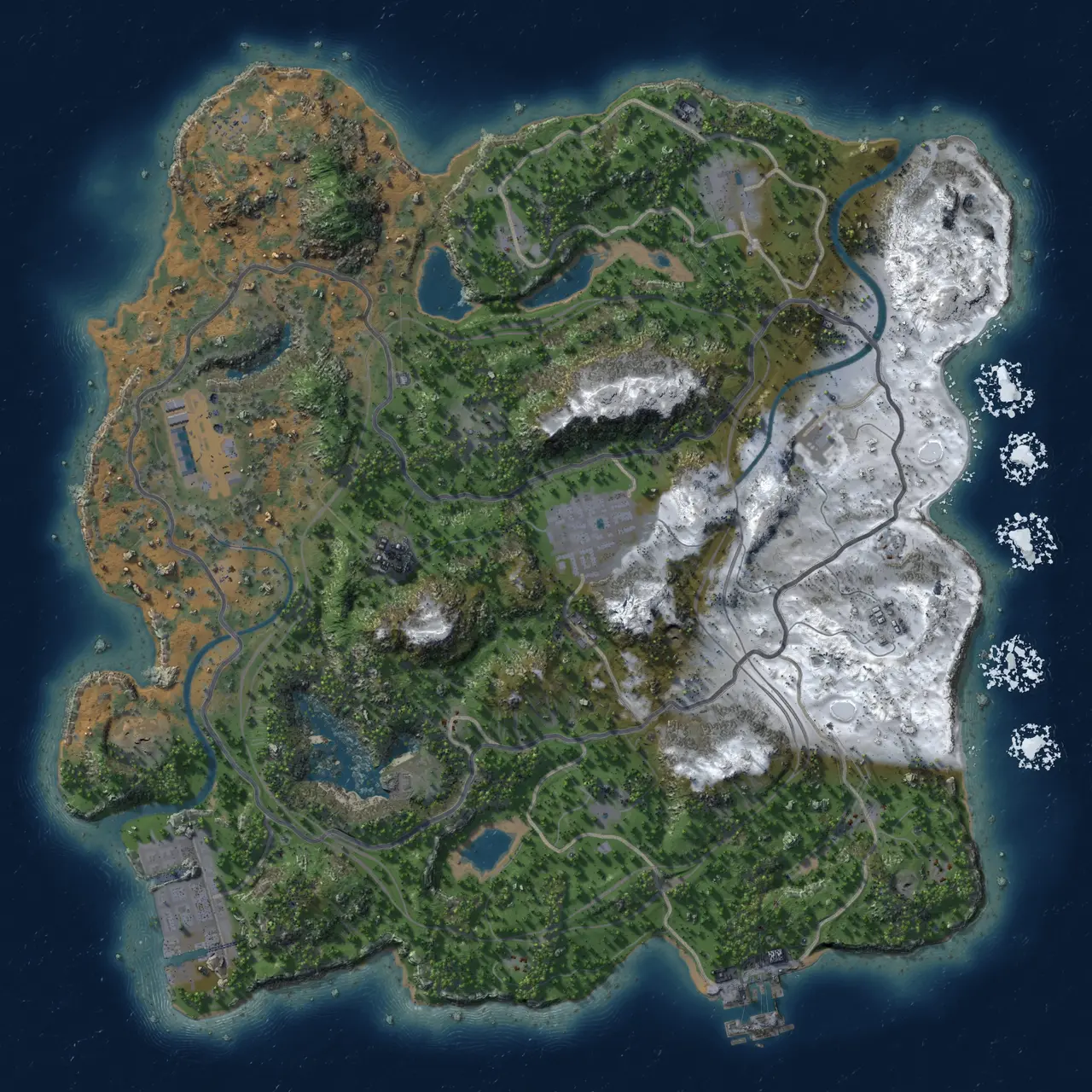Rust Map: Custom Map