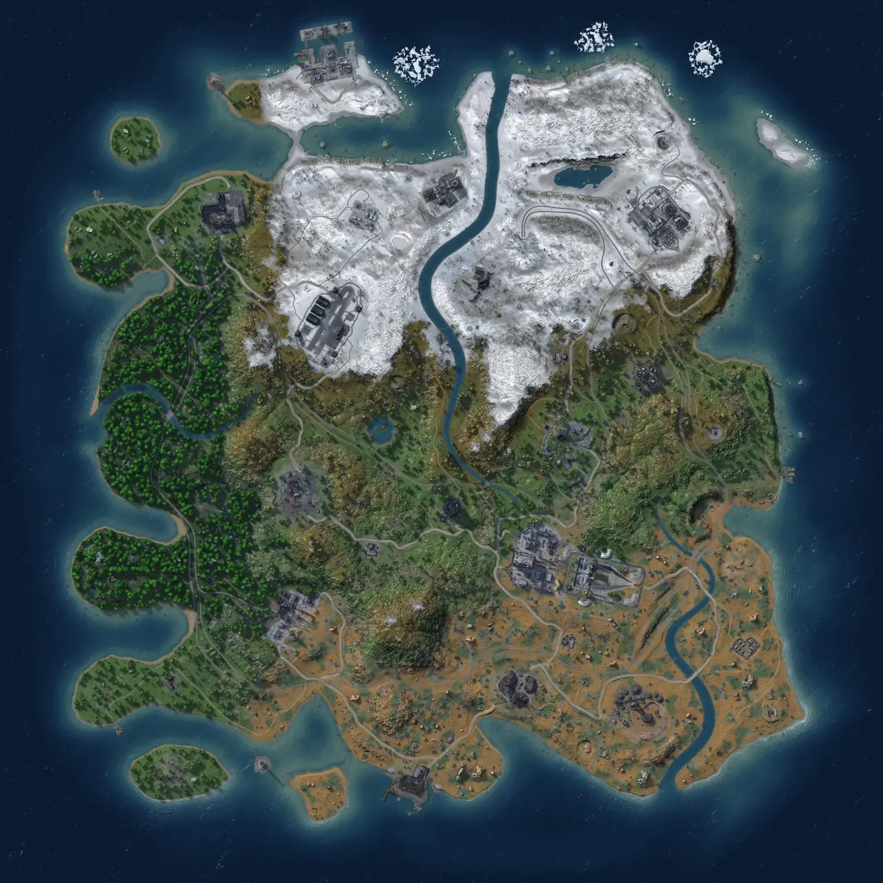 Custom Map :: Rust Map :: Just-Wiped
