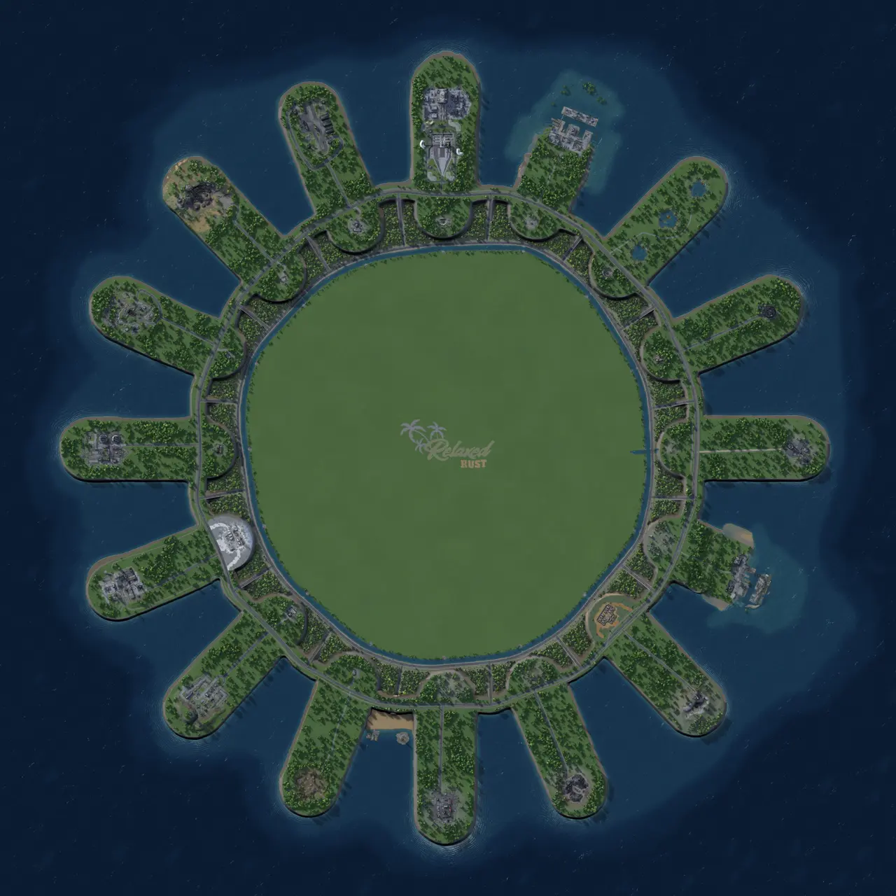 Custom Map :: Rust Map :: Just-Wiped