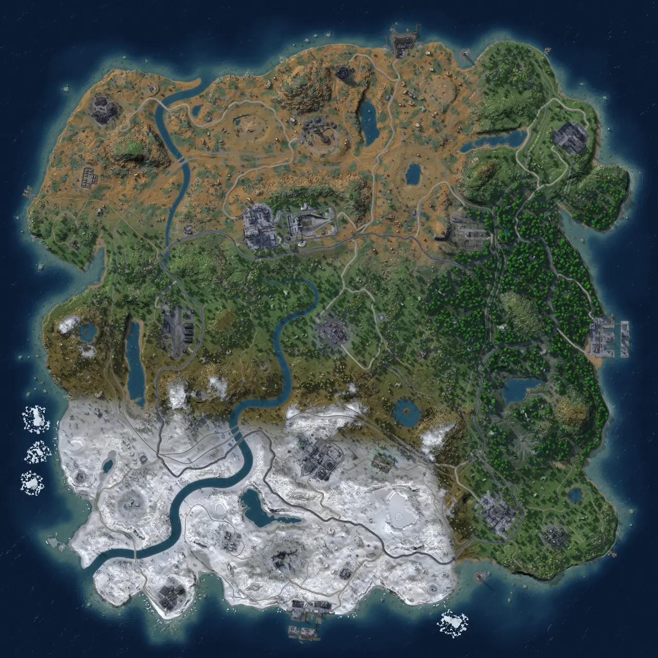 Rust Map: Custom Map