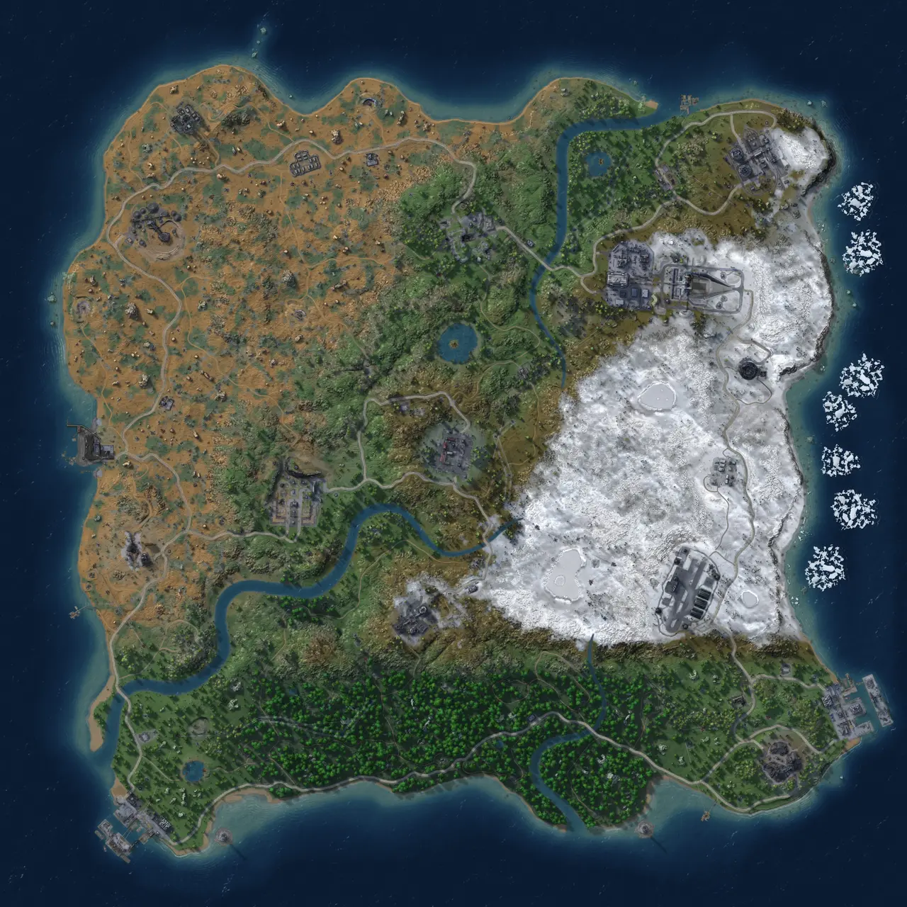 Rust Map: Custom Map