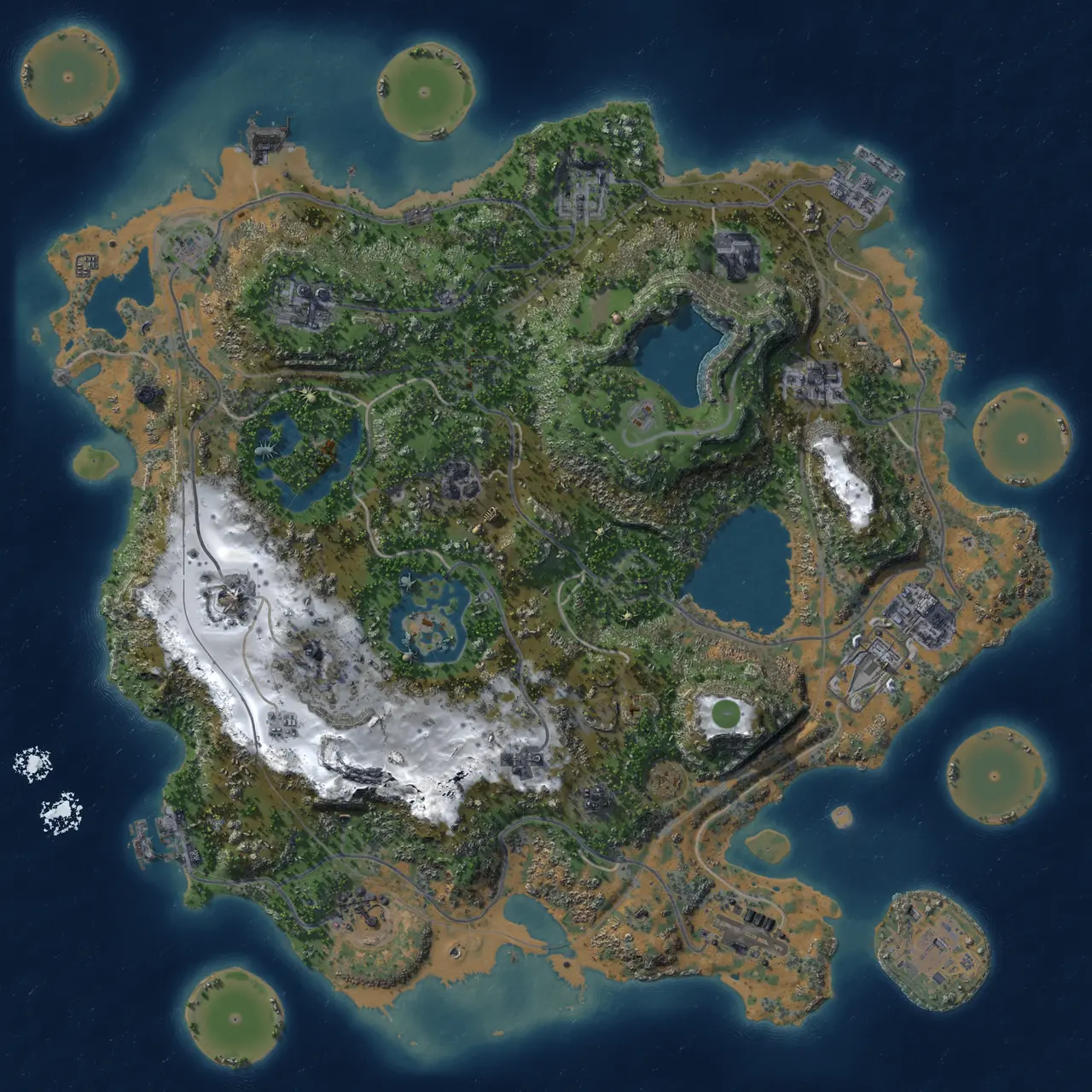 Rust Map: Custom Map