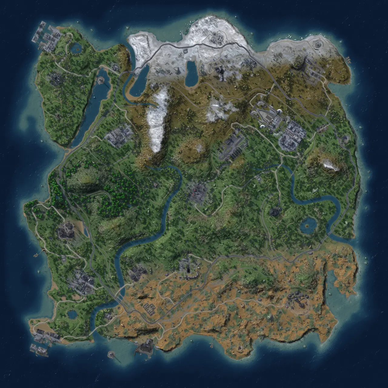 Rust Map: Custom Map