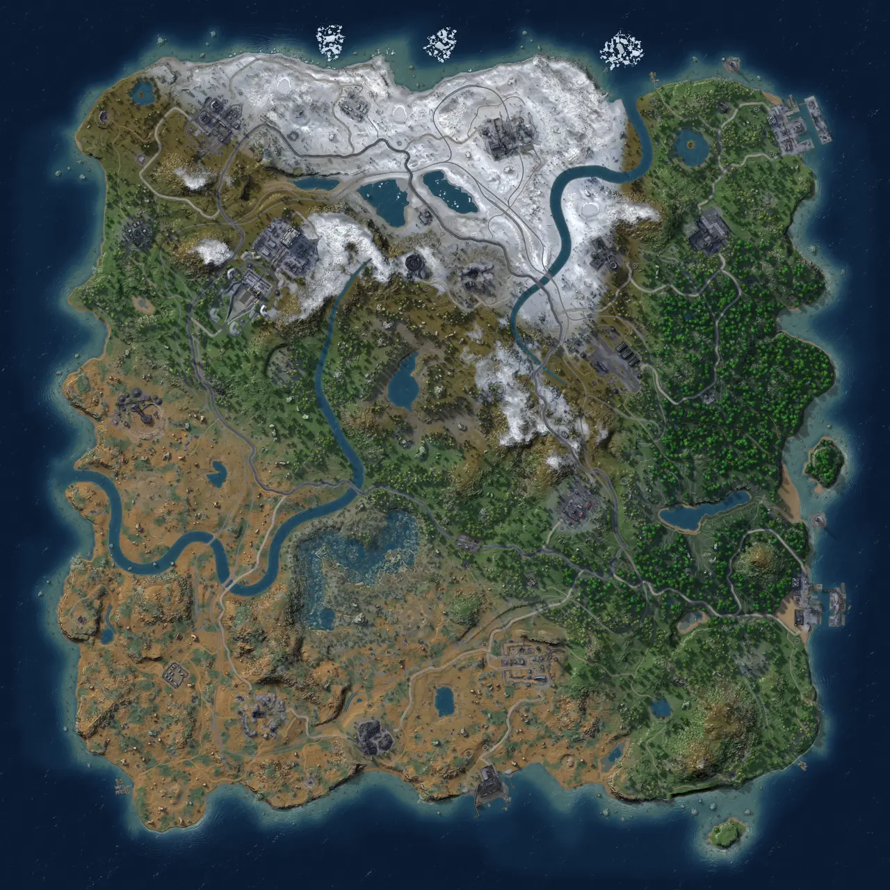 Rust Map: Custom Map