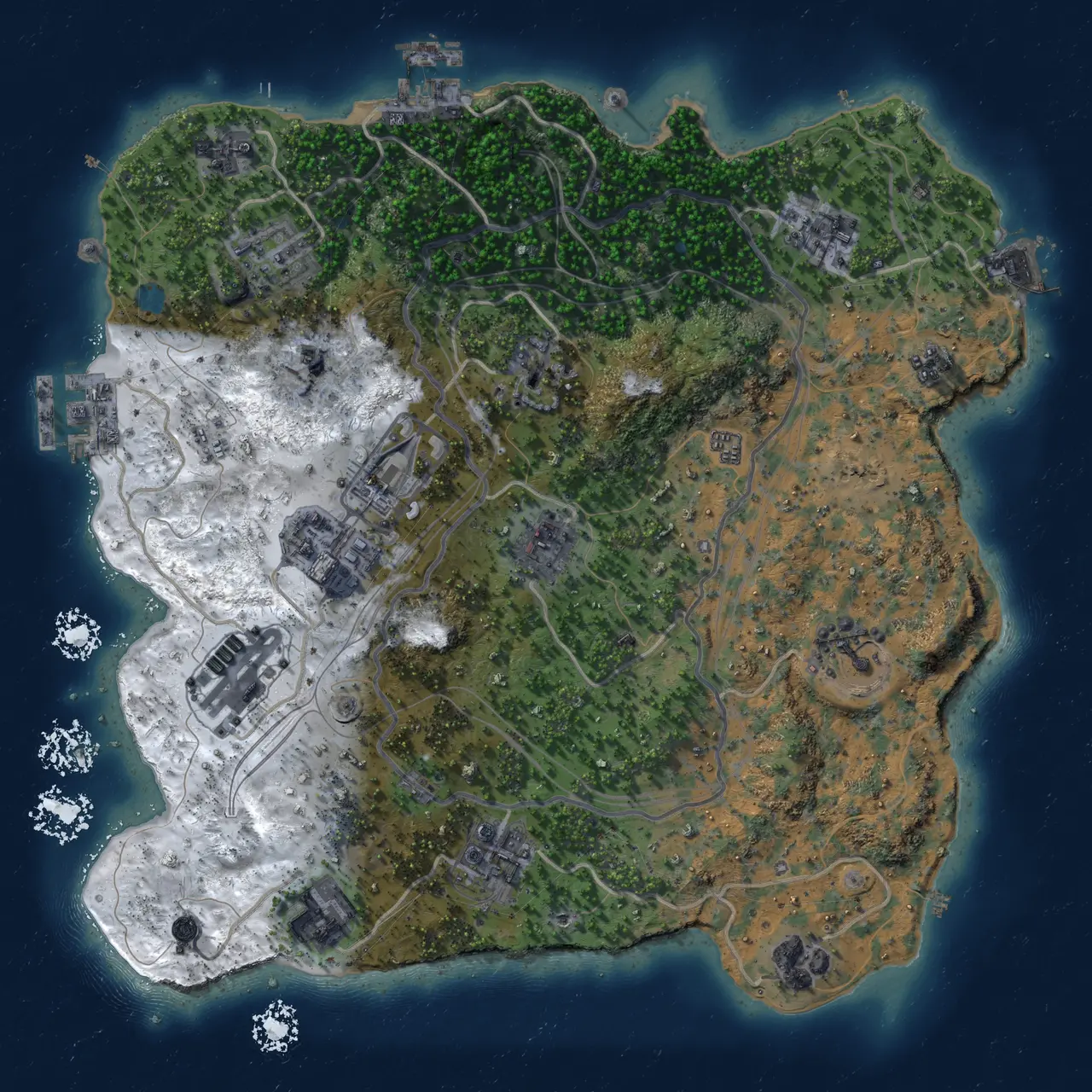 Rust Map: Custom Map